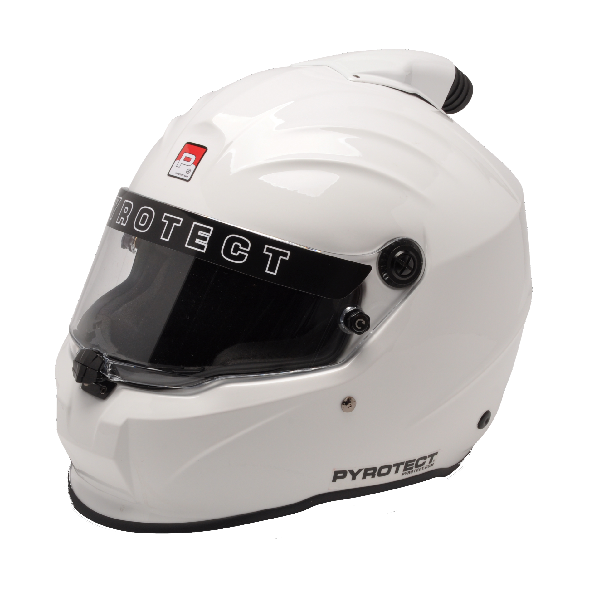 Pro-Sport-Top-Forced-Full-Face-Helmet-Gloss-White-1 ProSport TFA Helmet, SA2025, White - Image 1