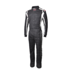Pro One–3 Layer FIA Suit, Black/White