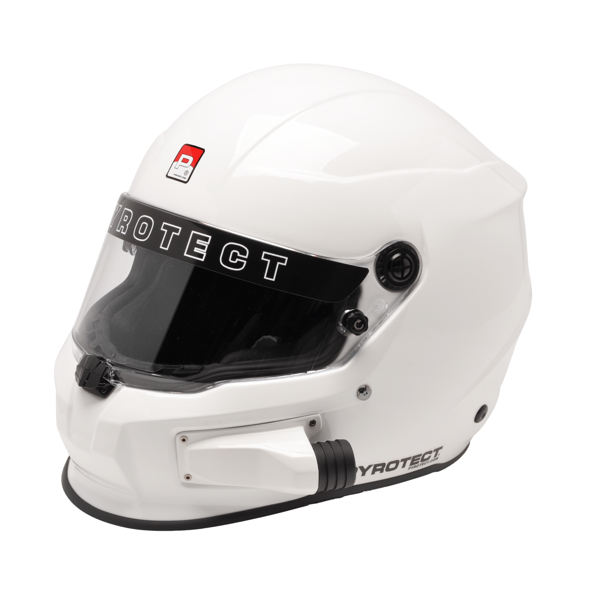 Pro-Air-Flow-Side-Forced-Full-Face-Helmet-Gloss-White-2.png Pro Air Vortex SFA Helmet, SA2020, White - Image 1