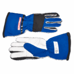Pro Reverse Stitch 2 Layer SFI-5 Gloves-Blue/Black