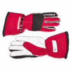 Pro Reverse Stitch 2 Layer SFI-5 Gloves-Red/Black