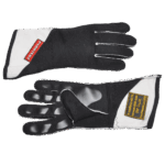 Pro One Reverse Stitch 2 Layer FIA Gloves-Black