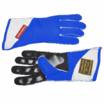 Pro One Reverse Stitch 2 Layer FIA Gloves-Blue/Black