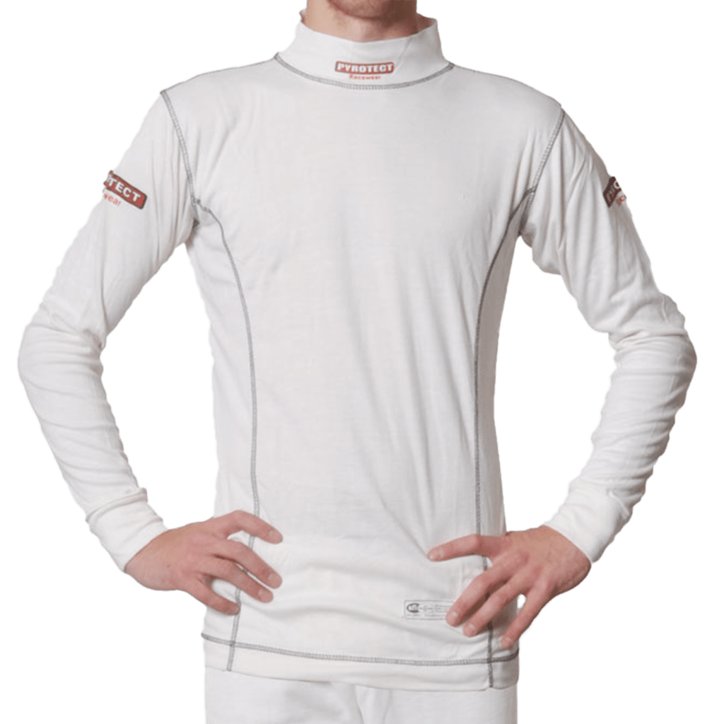SFI Inner Shirt White (Custom) Sport Innerwear Shirt-White - Image 1