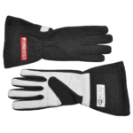 Sport 1 Layer SFI-1 Gloves, Black