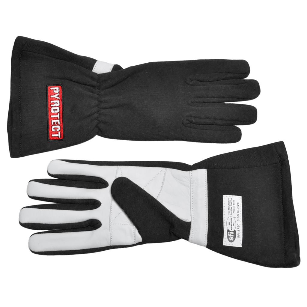 Sport-Gloves-SFI-5-Black-Custom-1-1-1-1.png Sport 1 Layer SFI-1 Gloves, Black - Image 1