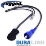 OFFROAD Wired Helmet Kit with Headphone Speaker Jack and M102 Military Mic
