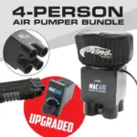 RUGGED MAC Air 4-Person Helmet Air Pumper (Bundle)