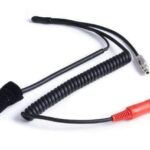 NASCAR 3C Wired Open Face Helmet Kit with M102 Military Coil Cord