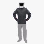 SMDX Two Piece 1-Layer Jacket-Black