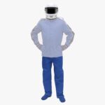 SMDX Two Piece 1-Layer Pants-Blue